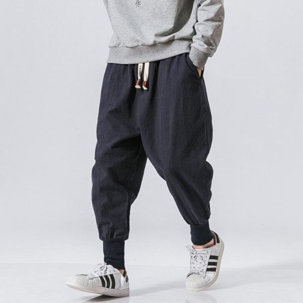 men's pants mens cotton harem solid elastic waist streetwear sport shopping joggers spring autumn breathable trousers men clothing, Black
men's pants mens cotton harem solid elastic waist streetwear sport shopping joggers spring autumn breathable trousers men clothing, Black