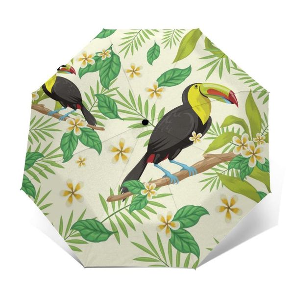 umbrellas sunny umbrella tropical leaves birds automatic folding portable men women sunscreen rain windproof beach parasol
umbrellas sunny umbrella tropical leaves birds automatic folding portable men women sunscreen rain windproof beach parasol