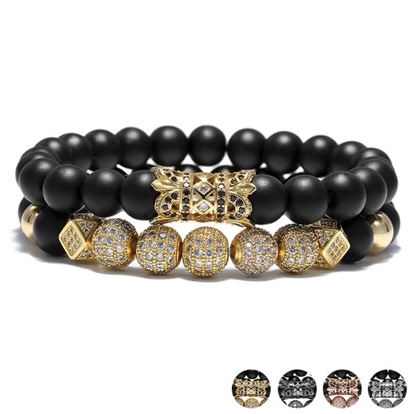 crystal ball ethnic hollow rivet charm bracelets set for women men jewelry matte beaded bracelet accessories-a, Golden;silver
crystal ball ethnic hollow rivet charm bracelets set for women men jewelry matte beaded bracelet accessories-a, Golden;silver