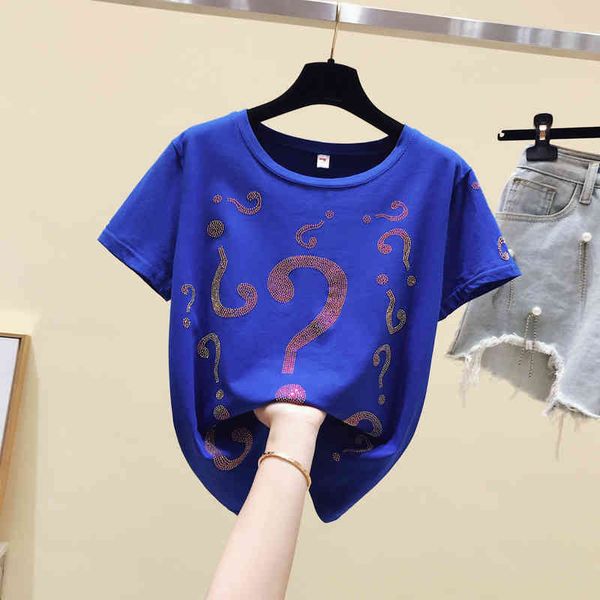 summer hit women short sleeves o neck bling cotton t-shirt ladies casual pullover tee a3256 210428, White
summer hit women short sleeves o neck bling cotton t-shirt ladies casual pullover tee a3256 210428, White
