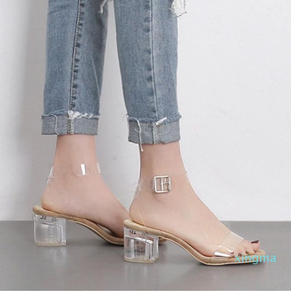 transparent sandals for woman 2021 summer block heels shoes female luxury clear heels dress shoes low heel sandalias striptease, Black
transparent sandals for woman 2021 summer block heels shoes female luxury clear heels dress shoes low heel sandalias striptease, Black