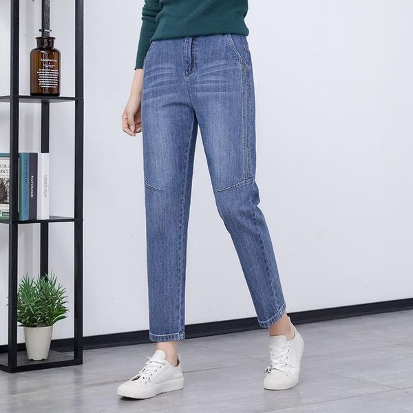 women's jeans makuluya vintage retro classic chic casual women denim all-match trousers fashion pencil pants rgl6, Blue
women's jeans makuluya vintage retro classic chic casual women denim all-match trousers fashion pencil pants rgl6, Blue