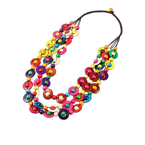 bohemia ethnic statement long necklace 2021 fashion boho jewelry 3styles handmade coconut shell beads choker for women pendant necklaces, Silver
bohemia ethnic statement long necklace 2021 fashion boho jewelry 3styles handmade coconut shell beads choker for women pendant necklaces, Silver