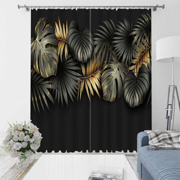 curtain & drapes custom 3d beautiful po fashion customized curtains black blackout leaf
curtain & drapes custom 3d beautiful po fashion customized curtains black blackout leaf