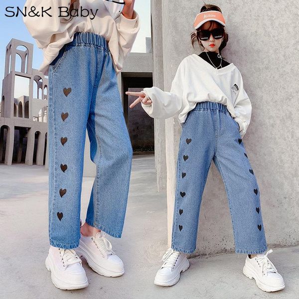 jeans spring 2021 children clothing casual loose denim toddler girl heart print cotton blue trousers wide-leg pants 4 6 8 10 12y
jeans spring 2021 children clothing casual loose denim toddler girl heart print cotton blue trousers wide-leg pants 4 6 8 10 12y