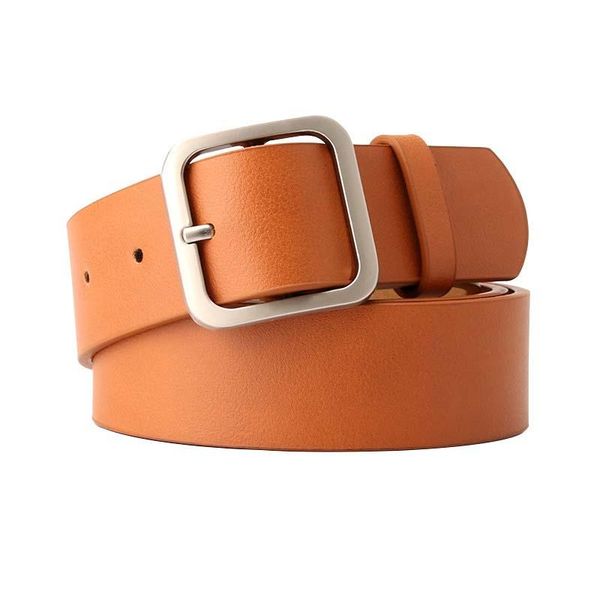 belts women vintage square deduction belt fashion casual pu female waistband jeans dress solid color girdle kt84, Black;brown
belts women vintage square deduction belt fashion casual pu female waistband jeans dress solid color girdle kt84, Black;brown