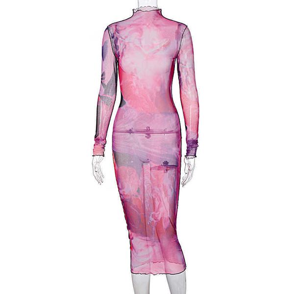 tie dye print women long sleeve midi dress turtleneck mesh sheer see through ruffle bodycon streetwear party club, Black;white
tie dye print women long sleeve midi dress turtleneck mesh sheer see through ruffle bodycon streetwear party club, Black;white