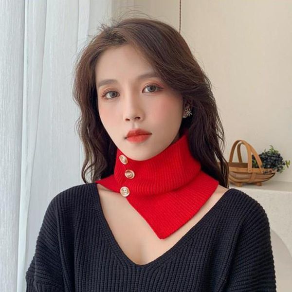 scarves autumn and winter woolen small scarf thickened warmth fake collar wild high-neck protective cervical women, Blue;gray
scarves autumn and winter woolen small scarf thickened warmth fake collar wild high-neck protective cervical women, Blue;gray