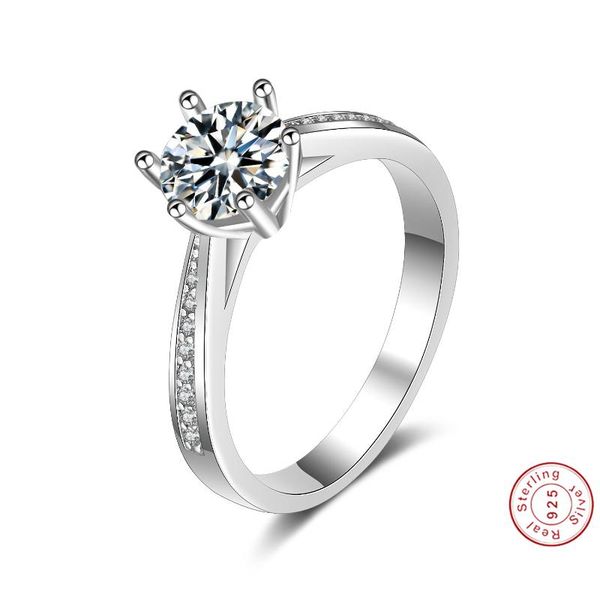 cluster rings 100% 925 sterling silver 1 heart arrow zircon stone 6-claw finger for women wedding statement jewelry gift, Golden;silver
cluster rings 100% 925 sterling silver 1 heart arrow zircon stone 6-claw finger for women wedding statement jewelry gift, Golden;silver