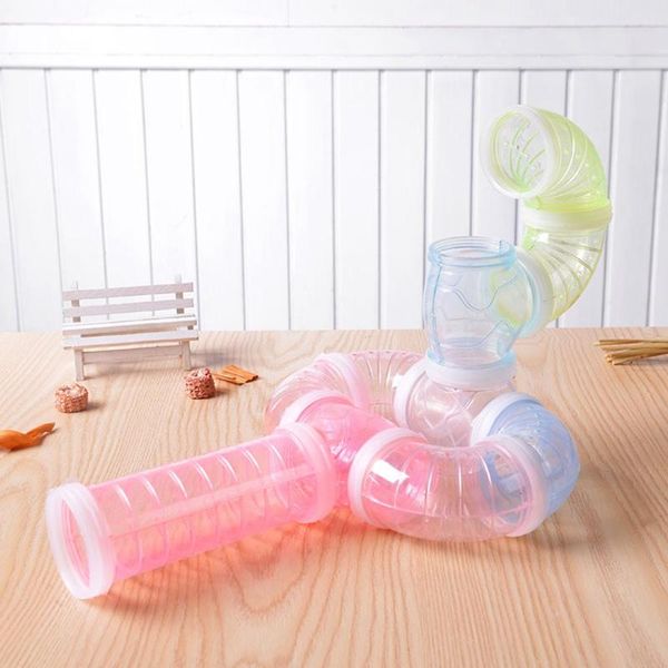 u-type cute plastic pipe line tube training playing connected external tunnel toys for small animal hamster cage accessories supplies
u-type cute plastic pipe line tube training playing connected external tunnel toys for small animal hamster cage accessories supplies