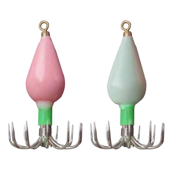 fishing hooks 10pcs luminous squid jigs 30g 45g 56g 12 needles cuttlefish lure ocs hook bait fishhooks
fishing hooks 10pcs luminous squid jigs 30g 45g 56g 12 needles cuttlefish lure ocs hook bait fishhooks