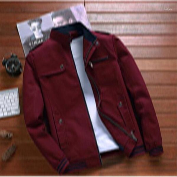 men's jackets 2021 spring and autumn jacket cotton slim casual stand-up collar outerwear coat, Black;brown
men's jackets 2021 spring and autumn jacket cotton slim casual stand-up collar outerwear coat, Black;brown