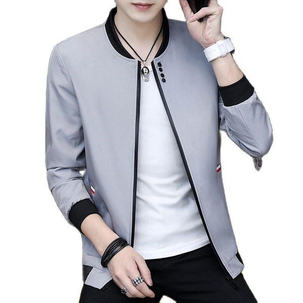 men's jackets men clothing m-4xl 2021autumn cotton jacket slim casual baseball for stand collar with zipper coat homme fashion, Black;brown
men's jackets men clothing m-4xl 2021autumn cotton jacket slim casual baseball for stand collar with zipper coat homme fashion, Black;brown