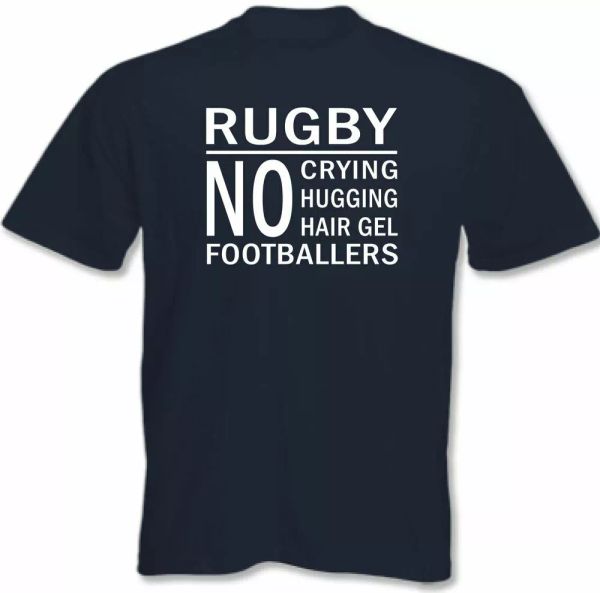 rugby no footballer mens funny england scotland wales ireland union, White;black
rugby no footballer mens funny england scotland wales ireland union, White;black
