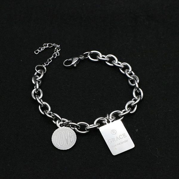 charm bracelets hip hop cool linked chain heart square for men women silver color metal beads bracelet street style jewelry, Golden;silver
charm bracelets hip hop cool linked chain heart square for men women silver color metal beads bracelet street style jewelry, Golden;silver
