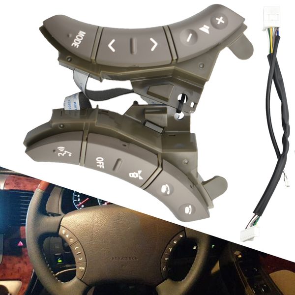 1 pair steering wheel controls switch for toyota highlander land cruiser 2003 2004 2005 2006 2007 brown oem 75b037
1 pair steering wheel controls switch for toyota highlander land cruiser 2003 2004 2005 2006 2007 brown oem 75b037