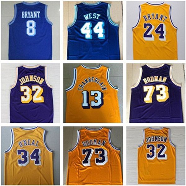 73 rodman shaquille 34 o neal basketball wear vintage jerseys wilt 13 chamberlain jerry 44 west jersey shir outdoor apparel, Black;red
73 rodman shaquille 34 o neal basketball wear vintage jerseys wilt 13 chamberlain jerry 44 west jersey shir outdoor apparel, Black;red