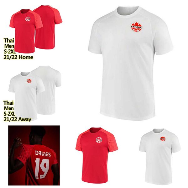 2021 high-quality canada soccer jerseys national team home red away white kits 21 22 davies david larin cavallini laryea millar hoilett foot, Black;yellow
2021 high-quality canada soccer jerseys national team home red away white kits 21 22 davies david larin cavallini laryea millar hoilett foot, Black;yellow