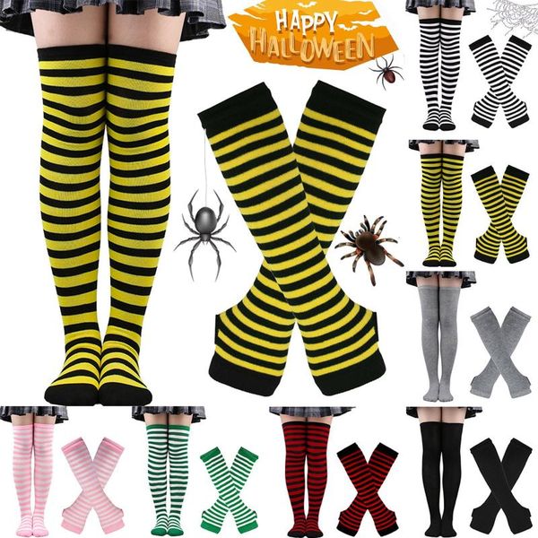 socks & hosiery women's long halloween stockings high cosplay striped gloves dance fashion calcetines mujer, Black;white
socks & hosiery women's long halloween stockings high cosplay striped gloves dance fashion calcetines mujer, Black;white