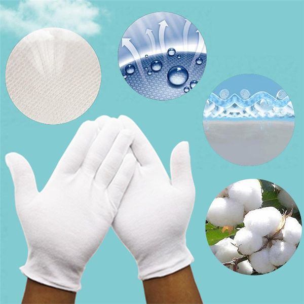 disposable gloves 12 pairs soft cotton white liners moisturising eczema butler beauty magician stretchable lining glove
disposable gloves 12 pairs soft cotton white liners moisturising eczema butler beauty magician stretchable lining glove