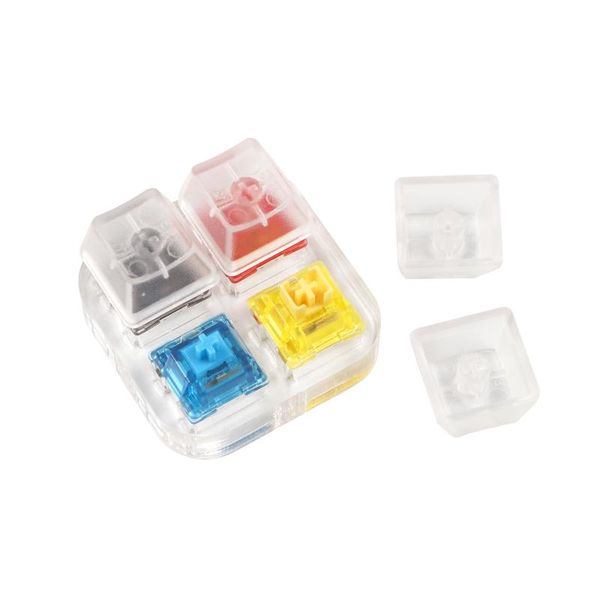 keyboards customized mechanical gaming keyboard switch tester with transparent keycaps ink black red blue yellow switches
keyboards customized mechanical gaming keyboard switch tester with transparent keycaps ink black red blue yellow switches