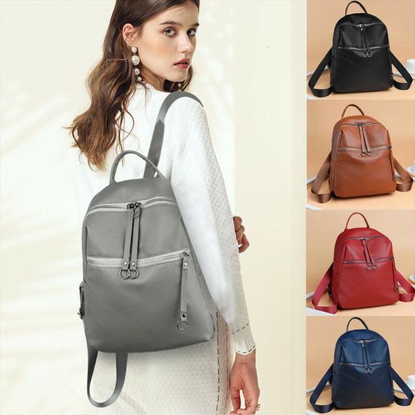 fashion women leather backpack rucksack urban travel bags girls soft wild casual school bag storage
fashion women leather backpack rucksack urban travel bags girls soft wild casual school bag storage
