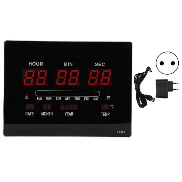 digital perpetual calendar clock wall with temperature date display number 100-240v household decoration clocks
digital perpetual calendar clock wall with temperature date display number 100-240v household decoration clocks