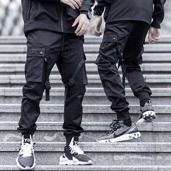pants fashionable the guochao functional style soldier parachute men's work leggings brand streamer multi pocket casual, Black
pants fashionable the guochao functional style soldier parachute men's work leggings brand streamer multi pocket casual, Black