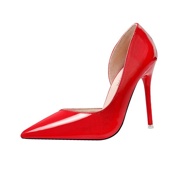 2021 womens shoes fashionable simple high-heeled shallow mouth pointed side thin ol professional shoes1, Black
2021 womens shoes fashionable simple high-heeled shallow mouth pointed side thin ol professional shoes1, Black