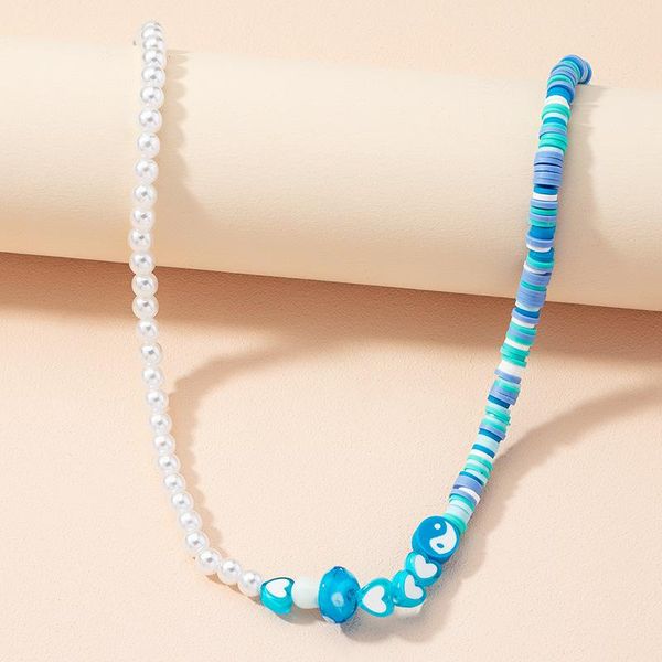chokers ins simple fashion pearl soft ceramic yinyang necklace retro cute personality mushroom tai chi clavicle chain for women girls, Golden;silver
chokers ins simple fashion pearl soft ceramic yinyang necklace retro cute personality mushroom tai chi clavicle chain for women girls, Golden;silver