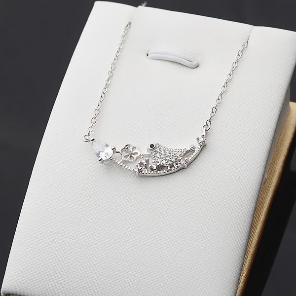 s925 silver bird pendant female necklace 6-7 pendant small pearl jewelry set chain diy accessories 357
s925 silver bird pendant female necklace 6-7 pendant small pearl jewelry set chain diy accessories 357