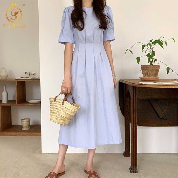 casual dresses 2021 fashion o-neck pleated high waist sleeves summer es lace-up big swing long kw01, Black;gray 
casual dresses 2021 fashion o-neck pleated high waist sleeves summer es lace-up big swing long kw01, Black;gray