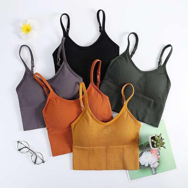 bustiers & corsets women's seamless crop sports bra tube camisole with removable padded underwear female tank, Black;white
bustiers & corsets women's seamless crop sports bra tube camisole with removable padded underwear female tank, Black;white