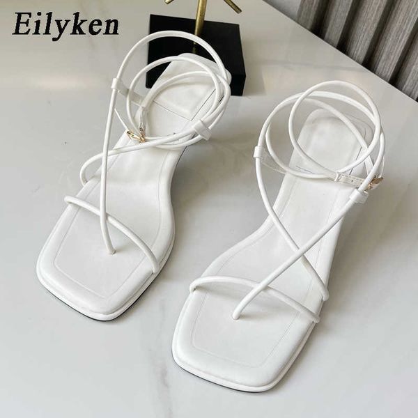 2022 classic luxury summer new fashion blue women sandal shoes thin high heel narrow band gladiator sandals square toe dress pumps paris des, Black
2022 classic luxury summer new fashion blue women sandal shoes thin high heel narrow band gladiator sandals square toe dress pumps paris des, Black
