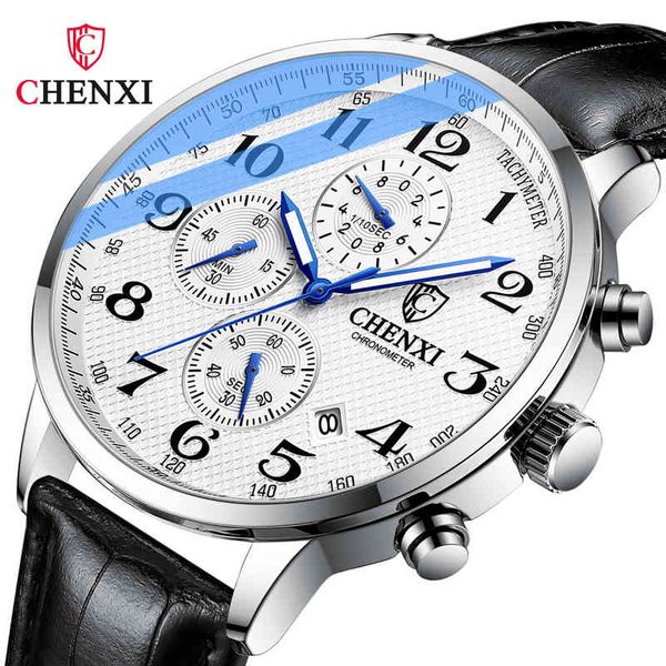 reloj hombre new chenxi men's wrist watch arabic numeral analog quartz for sports chronograph luminous hands, Silver
reloj hombre new chenxi men's wrist watch arabic numeral analog quartz for sports chronograph luminous hands, Silver