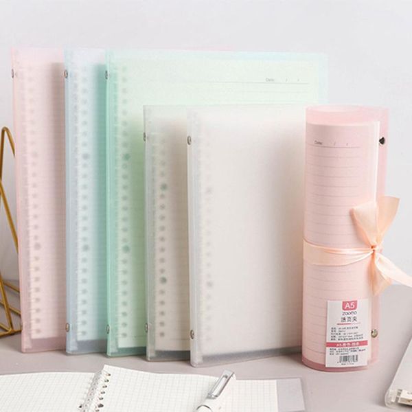 1pc clear pvc covernotebook campus smartring loose leaf notebook thin portable smart ring binder note a5 b5 easy to replace notepads, Purple;pink
1pc clear pvc covernotebook campus smartring loose leaf notebook thin portable smart ring binder note a5 b5 easy to replace notepads, Purple;pink