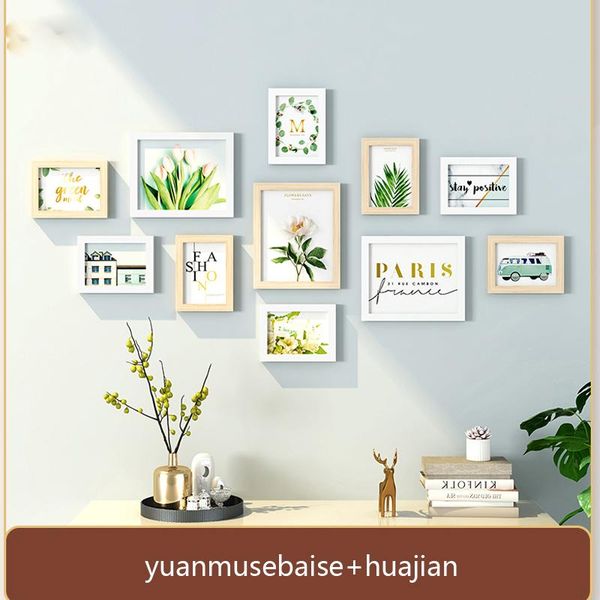 frames 11 pieces/set fresh pastorable wood po frame hanging 1/10 inch picture simple diy family memory background wall mural
frames 11 pieces/set fresh pastorable wood po frame hanging 1/10 inch picture simple diy family memory background wall mural