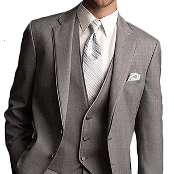 men's suits & blazers arrival groomsmen light grey groom tuxedos notch lapel men wedding man bridegroom (jacket + pants vest tie), White;black
men's suits & blazers arrival groomsmen light grey groom tuxedos notch lapel men wedding man bridegroom (jacket + pants vest tie), White;black
