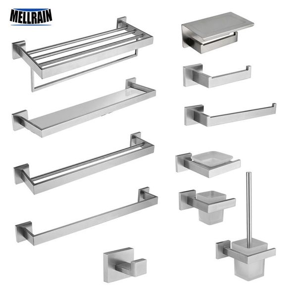 bath accessory set stainless steel nickel brushed towel rack toilet paper holder bar hook bathroom accessories
bath accessory set stainless steel nickel brushed towel rack toilet paper holder bar hook bathroom accessories