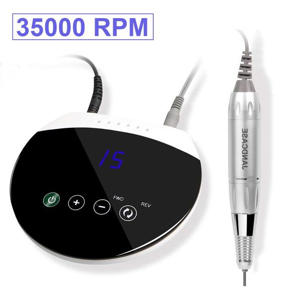 nail drill & accessories 35000 rpm machine for manicure with bits strong electric pen removing gel polish salon
nail drill & accessories 35000 rpm machine for manicure with bits strong electric pen removing gel polish salon