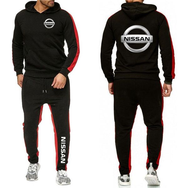 men's tracksuits 2021 nissan logo men print set harajuku mans sport suits college male hedging hoodies + sweatpant leisure man sportswe, Gray
men's tracksuits 2021 nissan logo men print set harajuku mans sport suits college male hedging hoodies + sweatpant leisure man sportswe, Gray