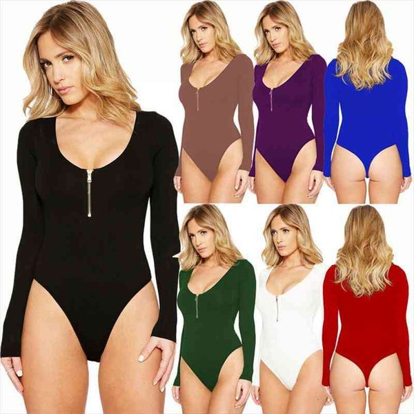womens long sleeve round neck romper women bodysuit s-3xl plus size jumpsuits for women stripper bodysuit ar014, Black;white
womens long sleeve round neck romper women bodysuit s-3xl plus size jumpsuits for women stripper bodysuit ar014, Black;white