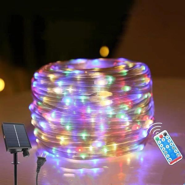 strings solar and plug powered outdoor string lights two power supply method led strip light 20m 30m 50m 100m garden illuminated 8 modes
strings solar and plug powered outdoor string lights two power supply method led strip light 20m 30m 50m 100m garden illuminated 8 modes