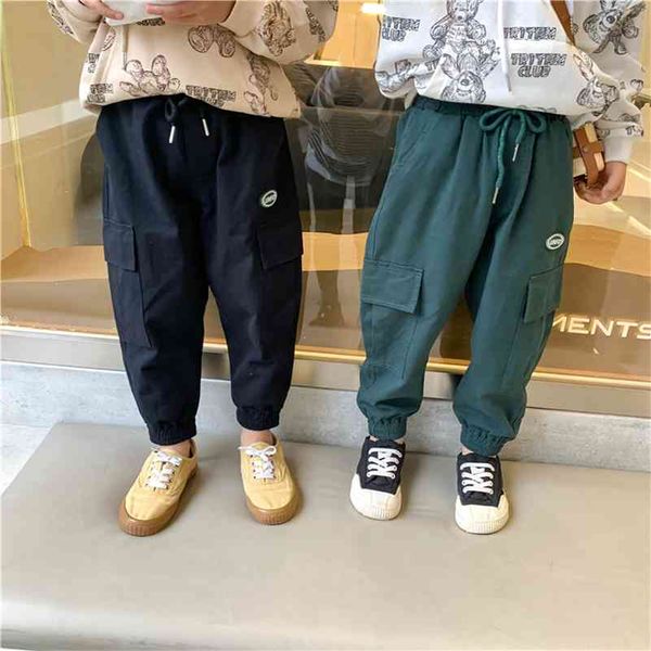 spring autumn fashion side pocket cargo pants cotton all-match ankle-tied trousers 210708, Blue
spring autumn fashion side pocket cargo pants cotton all-match ankle-tied trousers 210708, Blue