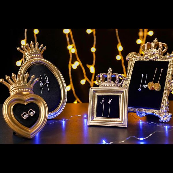 nordic style jewelry display stand heart shape crown gold home tale decor earring organizers po frame shooting props storage boxes & bins
nordic style jewelry display stand heart shape crown gold home tale decor earring organizers po frame shooting props storage boxes & bins