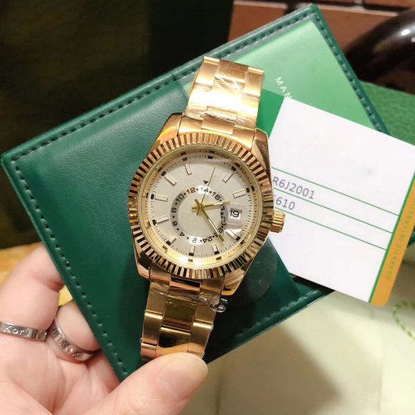 gear ring quality mens watch 41mm stainless steel watches men date 2813 quartz automatic movement montre de luxe gold wristwatches, Slivery;brown
gear ring quality mens watch 41mm stainless steel watches men date 2813 quartz automatic movement montre de luxe gold wristwatches, Slivery;brown
