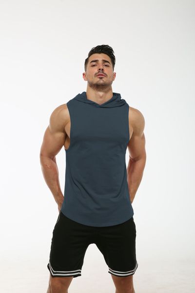 mens hoodie solid colors sports hooded vest elastic sleeveless curved hem fashion sweatshirt sportswear tracksuit for men, Black
mens hoodie solid colors sports hooded vest elastic sleeveless curved hem fashion sweatshirt sportswear tracksuit for men, Black