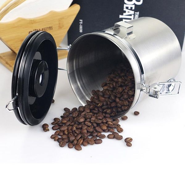 moisture-proof stainless steel sealed tank storage coffee beans tea bean milk powder jar pot kitchen grains box bottles & jars
moisture-proof stainless steel sealed tank storage coffee beans tea bean milk powder jar pot kitchen grains box bottles & jars
