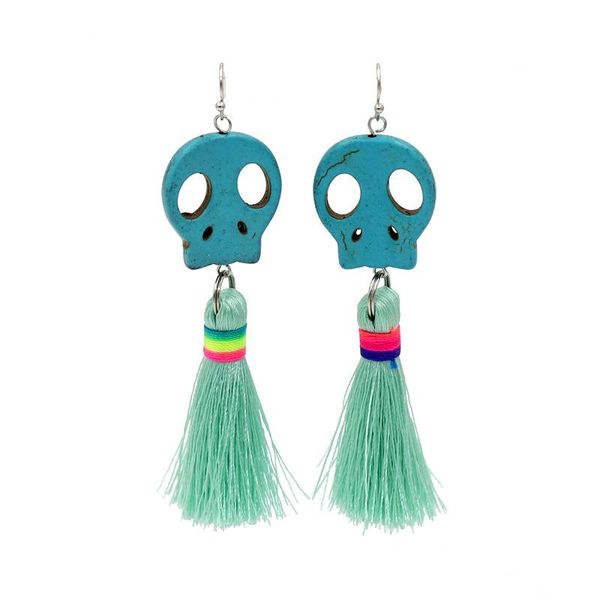earring for women bohemia jewelry hanging pendientes tassel stone skull boho drop earrings female accessories dangle & chandelier, Silver
earring for women bohemia jewelry hanging pendientes tassel stone skull boho drop earrings female accessories dangle & chandelier, Silver