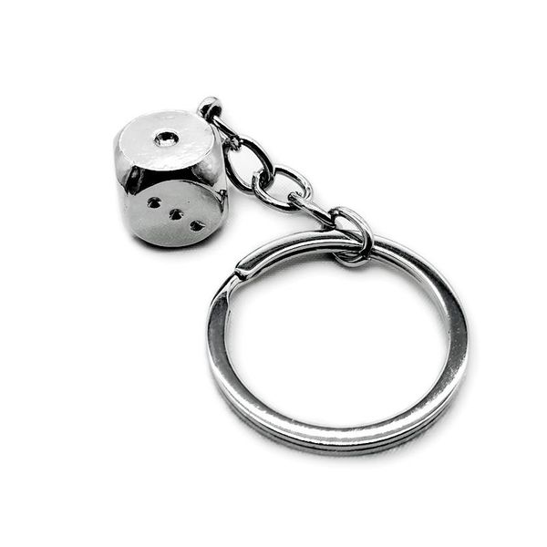 keychains 3d mini dice key chain metal personality microphone soccer model alloy charm keychain gift car ring, Silver
keychains 3d mini dice key chain metal personality microphone soccer model alloy charm keychain gift car ring, Silver